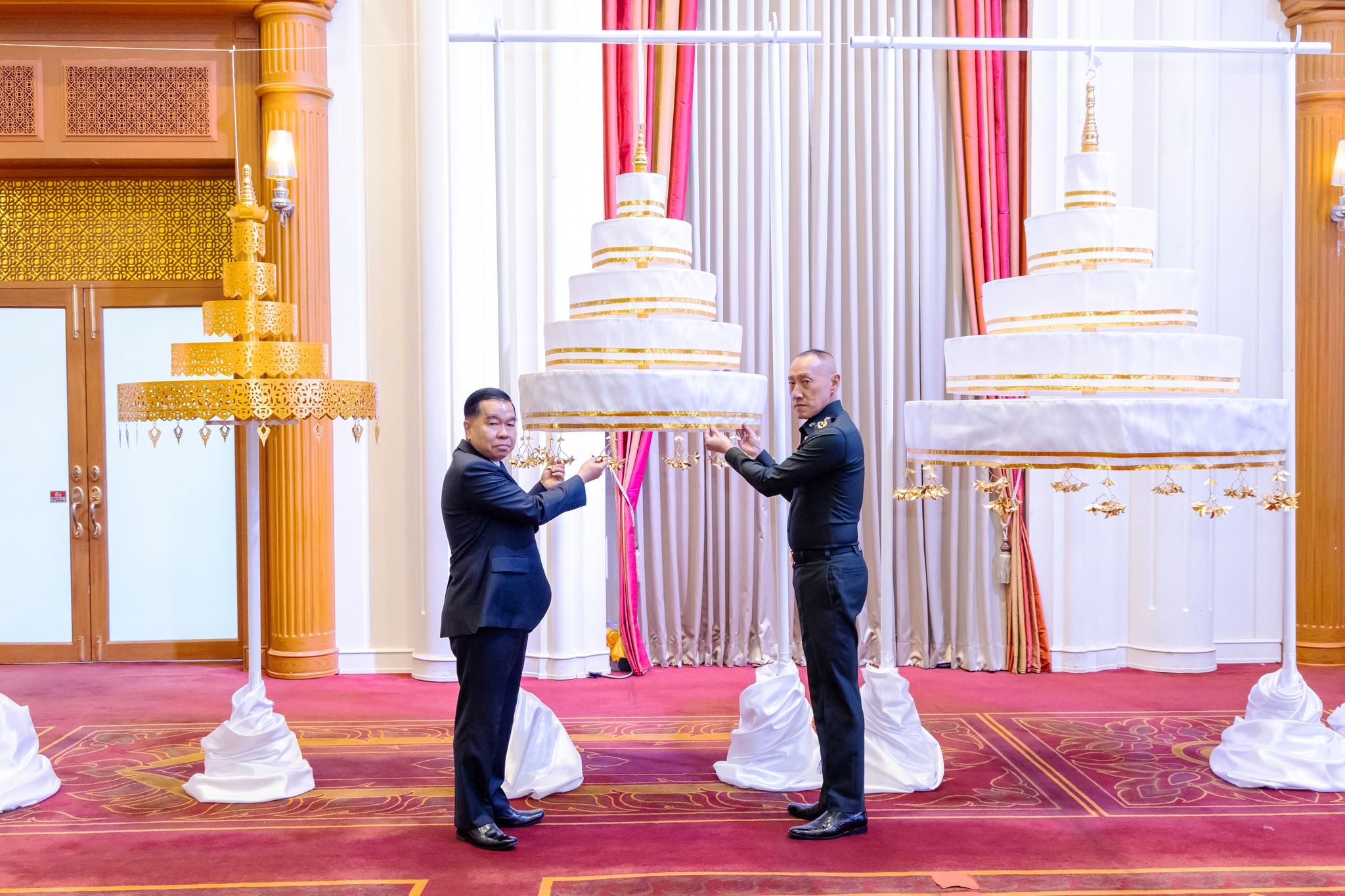 พิธีสมโภชและมอบฉัตรพระพุทธรูป กห., สป., บก.ทท. และเหล่าทัพ