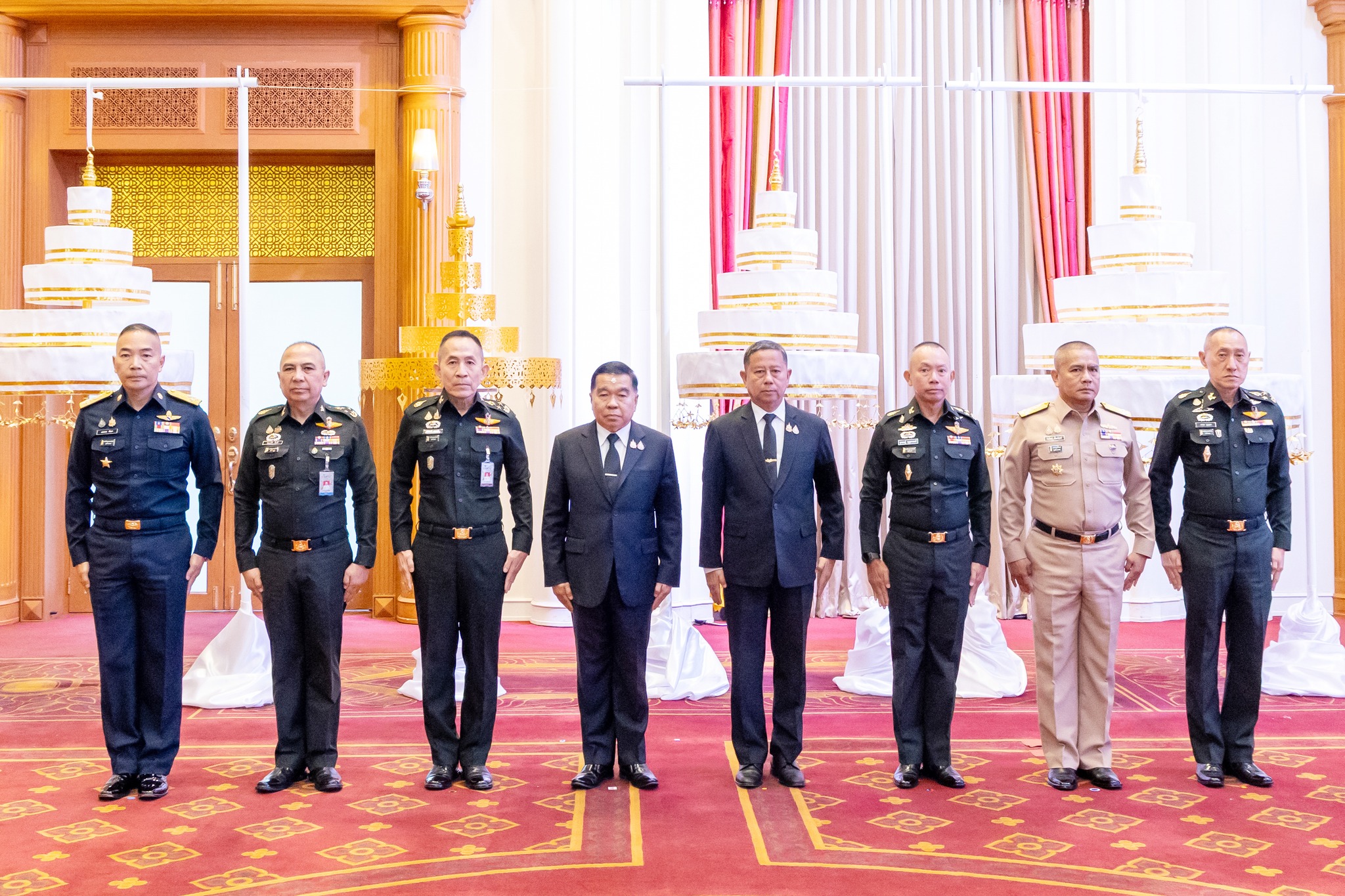 พิธีสมโภชและมอบฉัตรพระพุทธรูป กห., สป., บก.ทท. และเหล่าทัพ