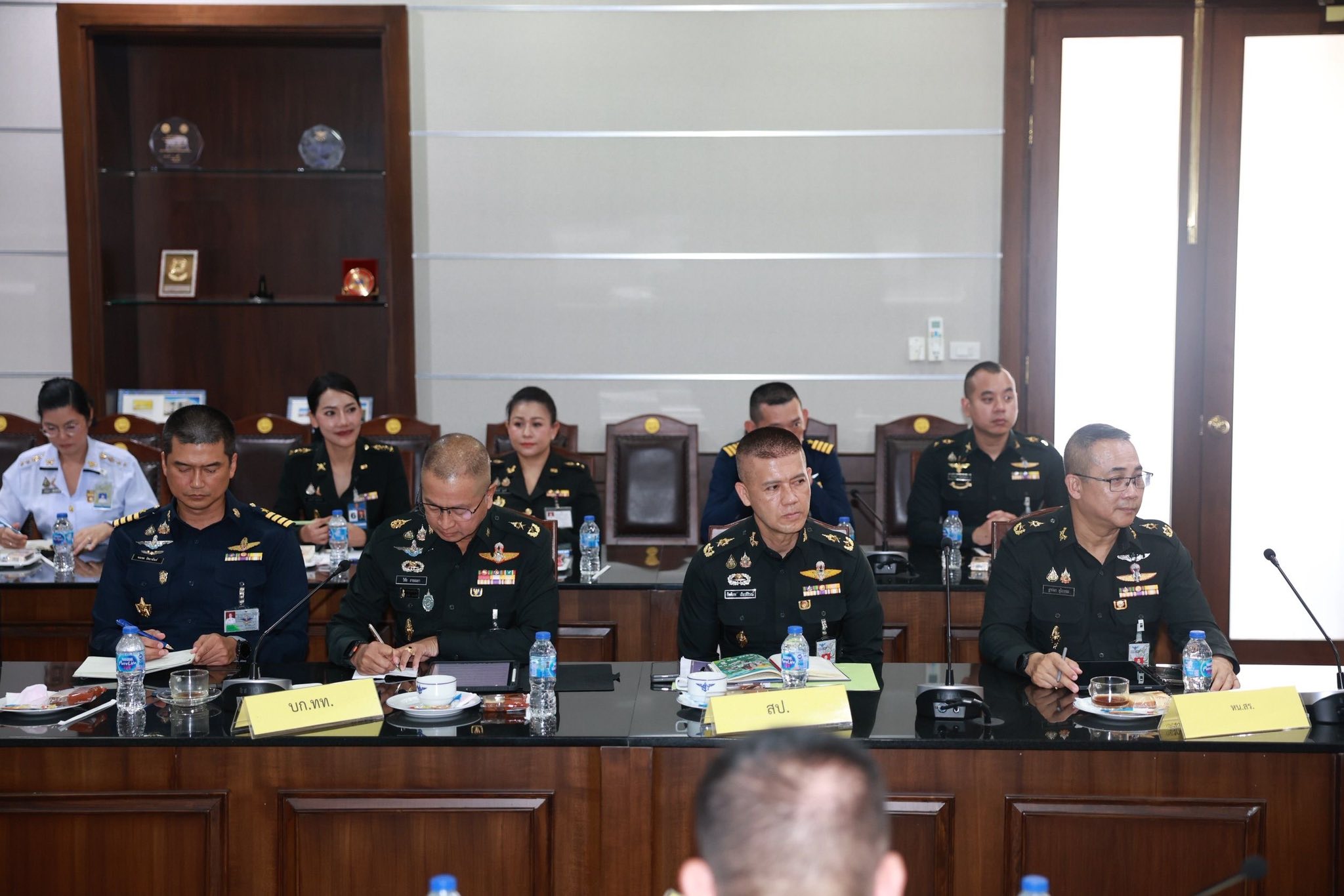 รัฐมนตรีว่าการกระทรวงกลาโหม ผนึกกำลังทีมสื่อสารยุทธศาสตร์ความมั่นคง