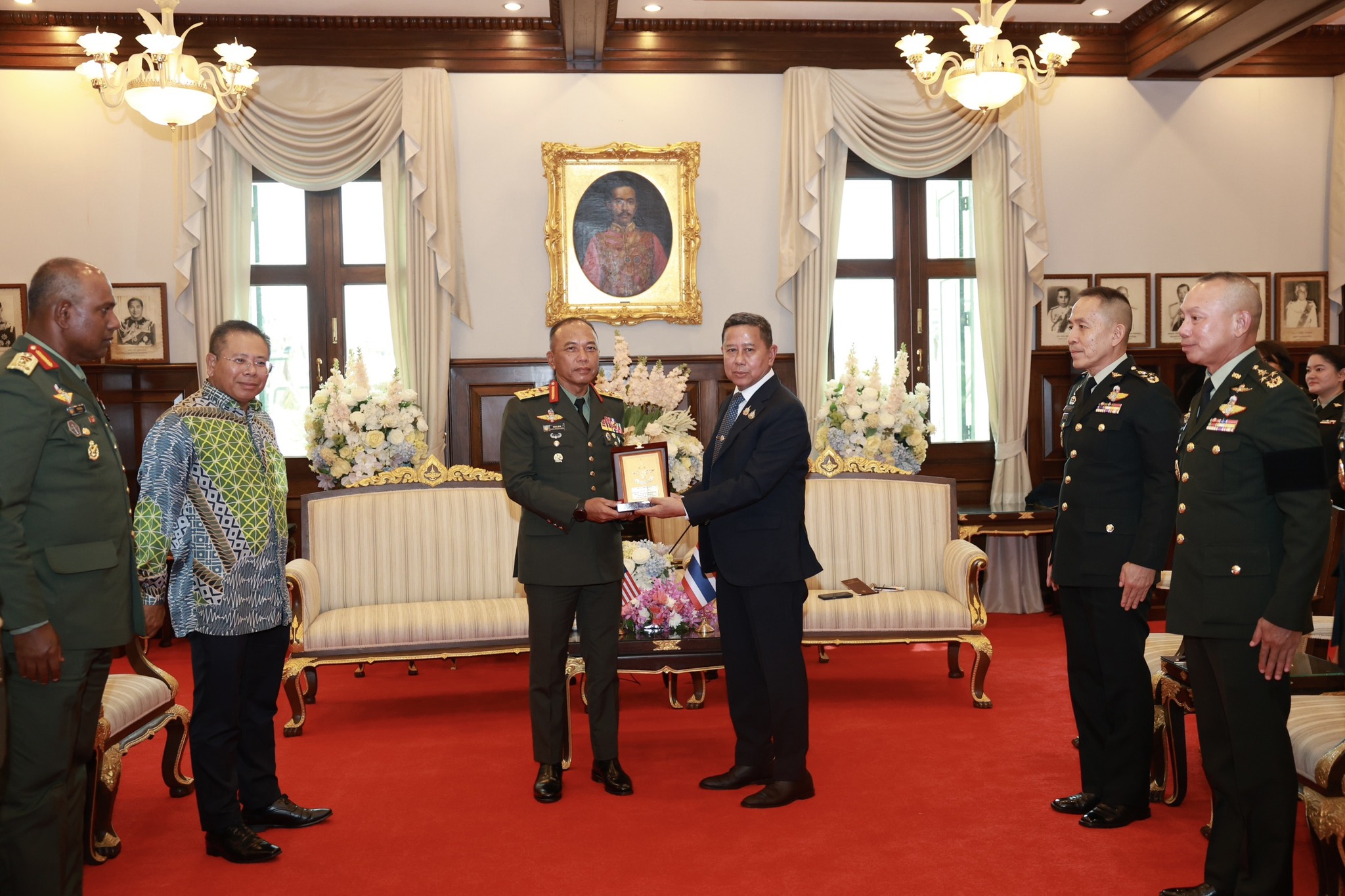 รัฐมนตรีว่าการกระทรวงกลาโหม ให้การต้อนรับผู้บัญชาการทหารสูงสุดมาเลเซีย เดินหน้ากระชับความร่วมมือด้านกลาโหม–อาเซียน