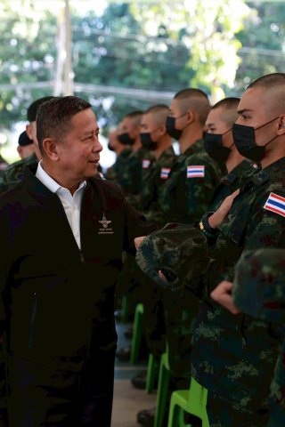 รัฐมนตรีว่าการกระทรวงกลาโหม ขอบคุณภาคประชาชนร่วมสนับสนุนกองทัพ
